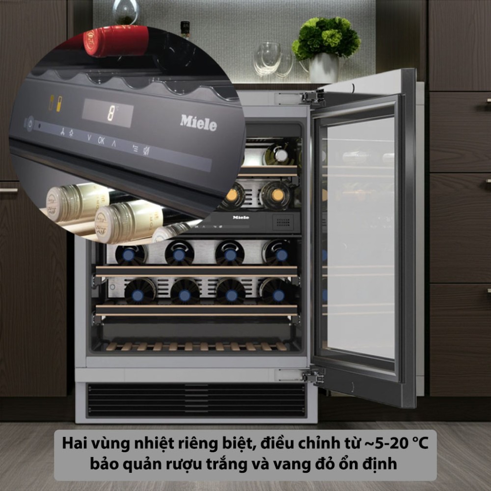 Tủ rượu Miele KWT 6322 UG-1 - Hàng chính hãng