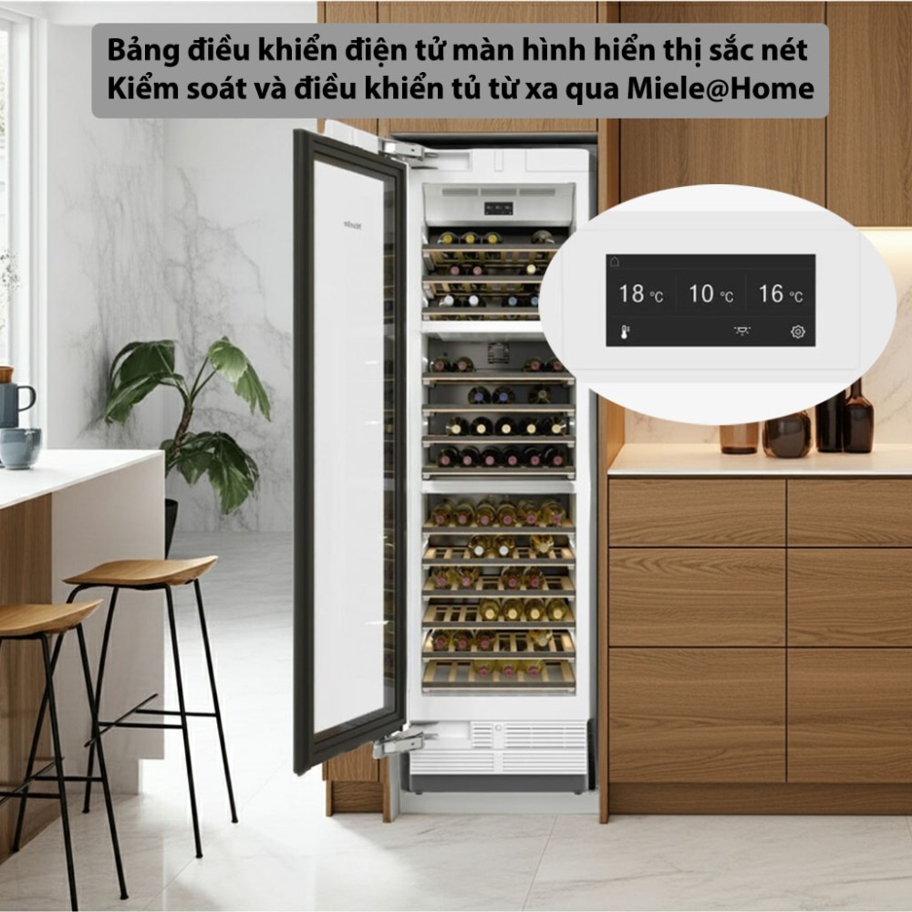 Tủ rượu Miele Mastercool KWT 2612 VI - Hàng chính hãng