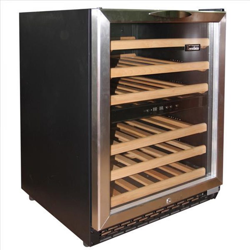 Ngăn chứa của tủ trữ rượu Vintec V20SGEBK