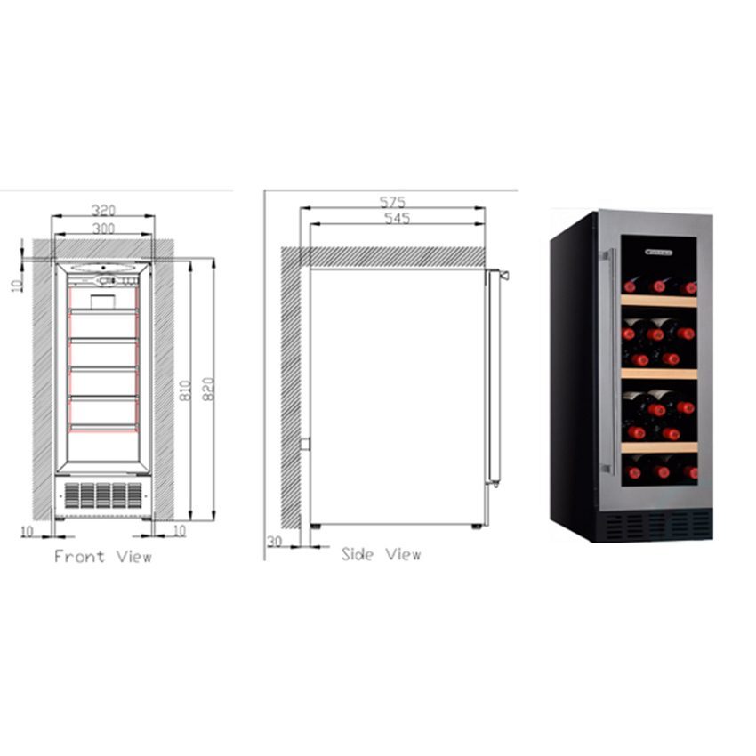 Tủ rượu Electrolux Vintec V20SGES3 - Hàng chính hãng