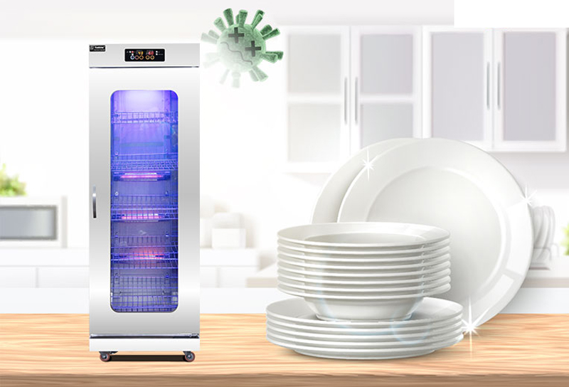 Tủ sấy bát cánh kính 600L Fushima FSM TSB-1CK1L - Hàng chính hãng