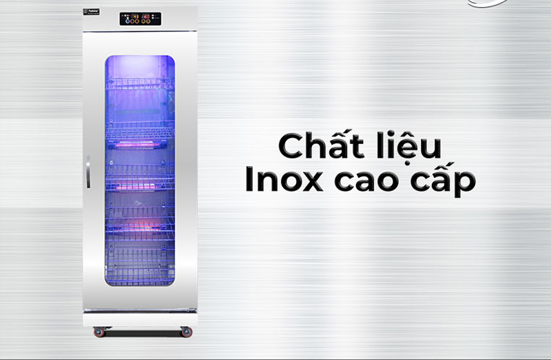 Tủ sấy bát cánh kính 600L Fushima FSM TSB-1CK1L - Hàng chính hãng