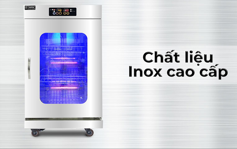 Tủ sấy bát cánh kính Fushima FSM TSB-1CK400L - Hàng chính hãng
