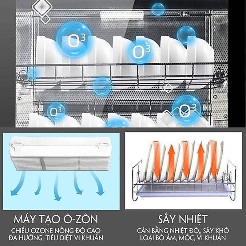Tủ sấy bát công nghiệp Fushima FSM-TSBCC2C - Hàng chính hãng