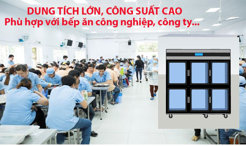Tủ sấy bát công nghiệp Fushima FSM-TSBCC6C - Hàng chính hãng