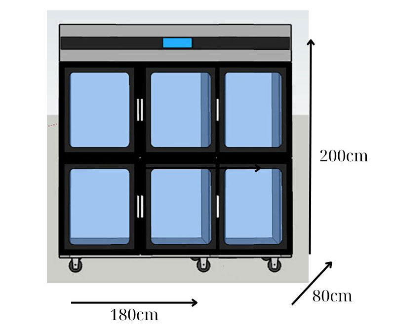 Tủ sấy bát công nghiệp Fushima FSM-TSBCC6C - Hàng chính hãng