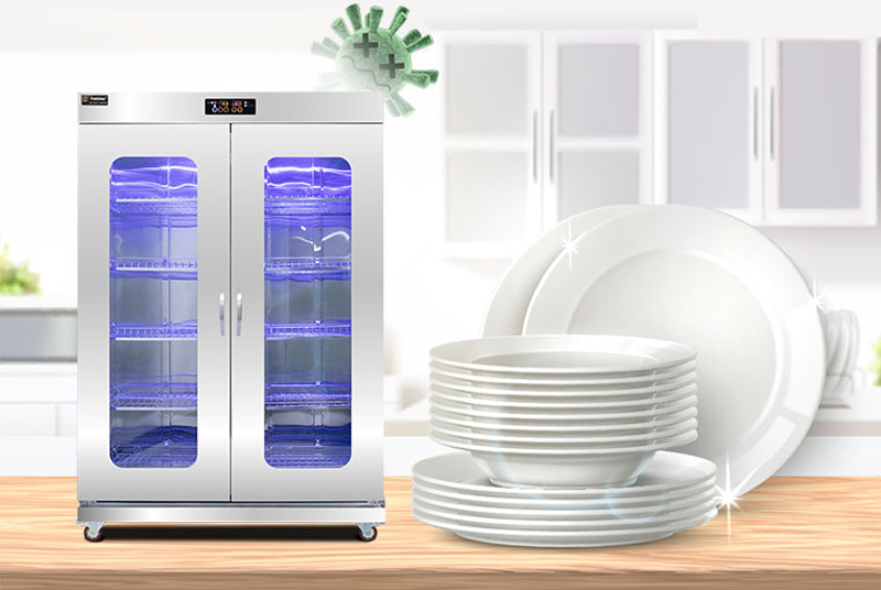 Tủ sấy bát cánh kính Fushima FSM TSBQG-2CK2L - Hàng chính hãng