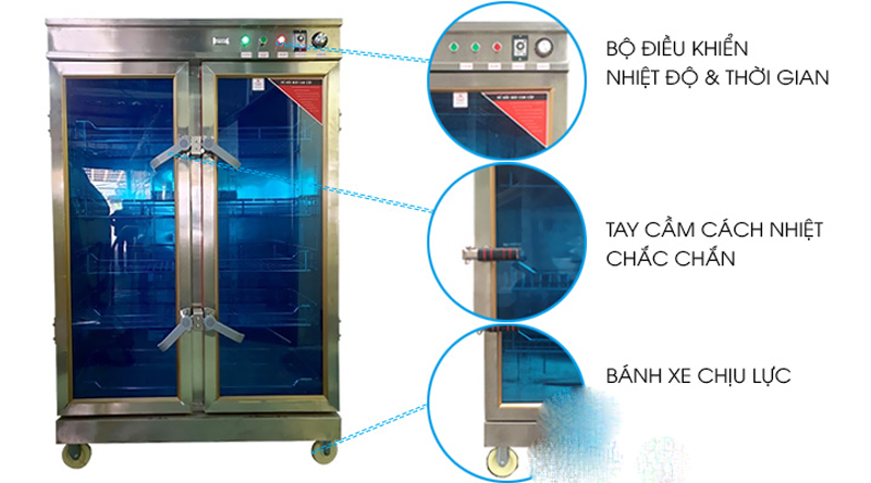 Tủ sấy chén bát Vinaki TSBVI1200 - Hàng chính hãng