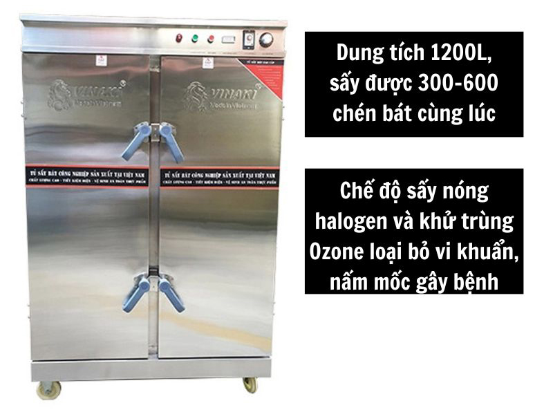 Diệt khuẩn và nấm mốc bằng nhiệt, halogen và khí ozon