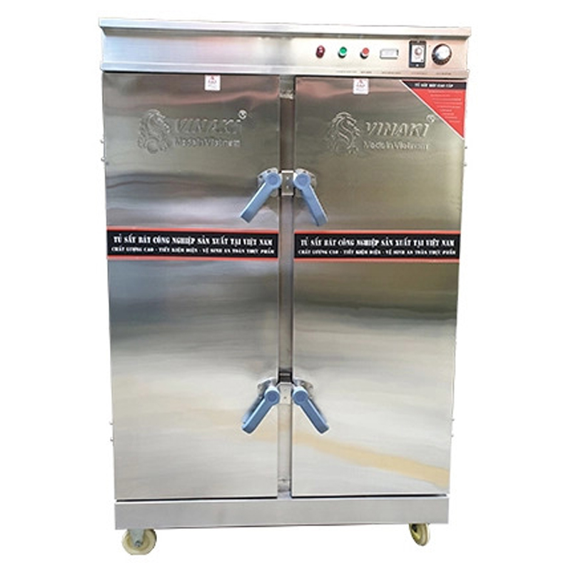 Tủ có dung tích lớn 1200L có thể sấy được 300-600 bát đĩa cùng lúc