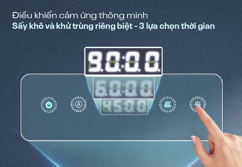 Tủ sấy chén bát tiệt trùng FujiHome DD42 - Hàng chính hãng