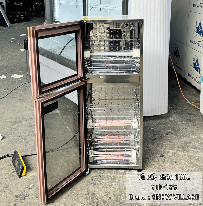 Tủ sấy chén Snow Village YTP-138 - Hàng chính hãng