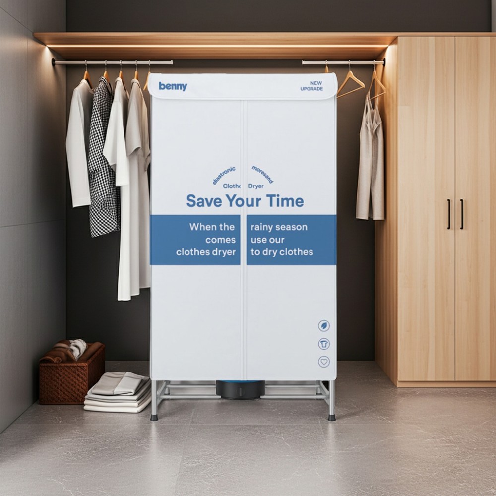 Tủ sấy quần áo Benny BD-05 - Hàng chính hãng