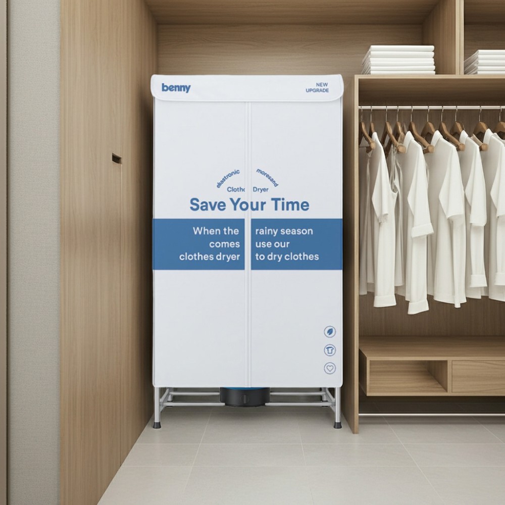 Tủ sấy quần áo Benny BD-05 - Hàng chính hãng