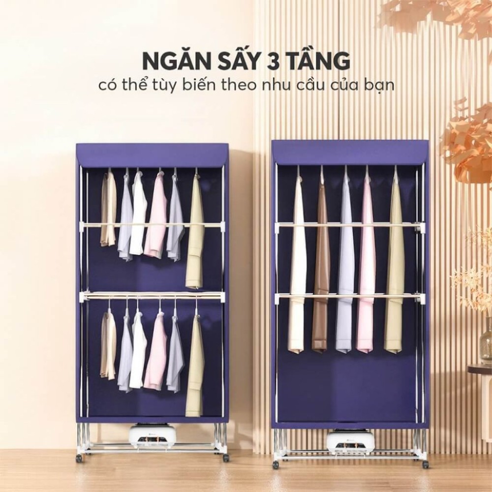 Tủ sấy quần áo Elmich CDE-8642 - Hàng chính hãng