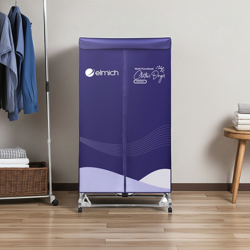 Tủ sấy quần áo Elmich CDE1296 - Hàng chính hãng