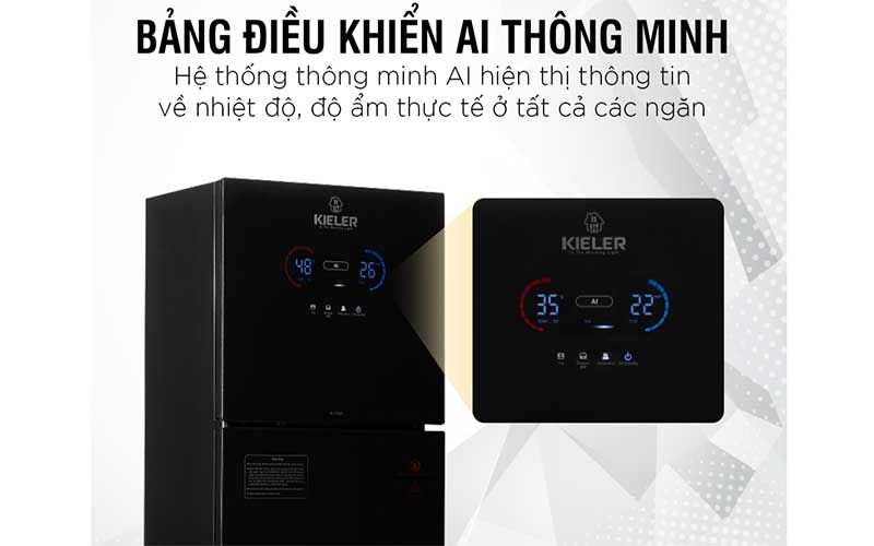 Tủ tiệt trùng chén bát Kieler KL-TC 370 - Hàng chính hãng