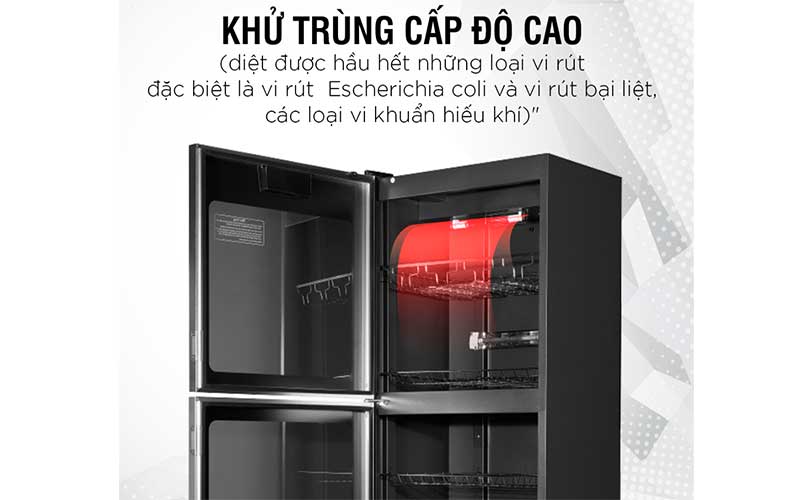 Tủ tiệt trùng chén bát Kieler KL-TC464 - Hàng chính hãng