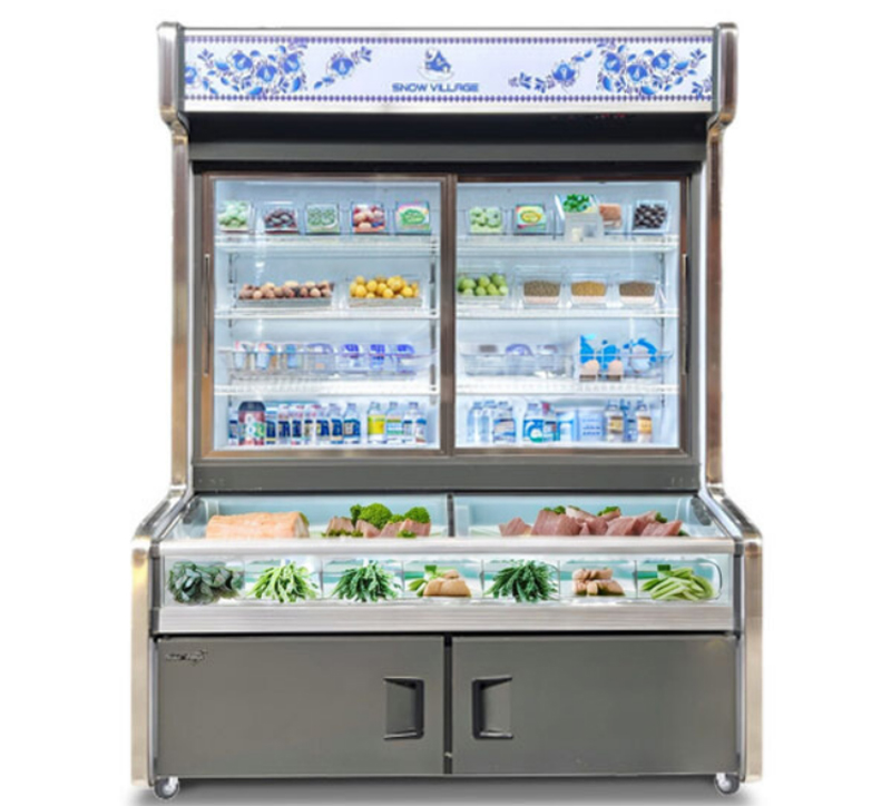 Thiết kế hiện đại, thông minh với ngăn mát và đông kết hợp