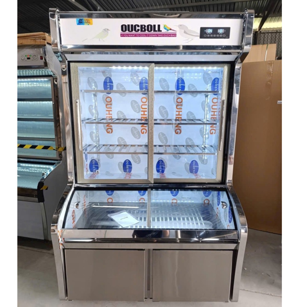 Tủ trưng bày siêu thị 3 chế độ Oucboll LCD-1200S - Hàng chính hãng