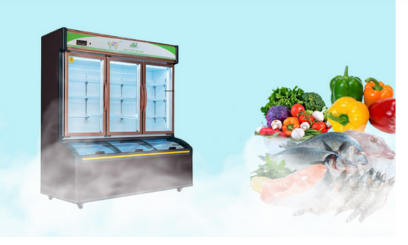 Tủ trưng bày trên mát dưới đông Snow Village LCD-1756 - Hàng chính hãng