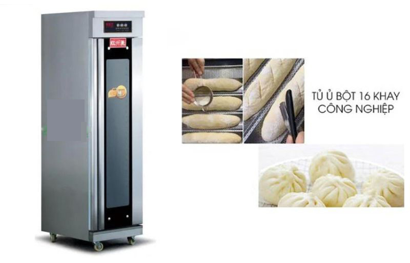 Tủ ủ bột 16 khay Hongling XF-16B - Hàng chính hãng