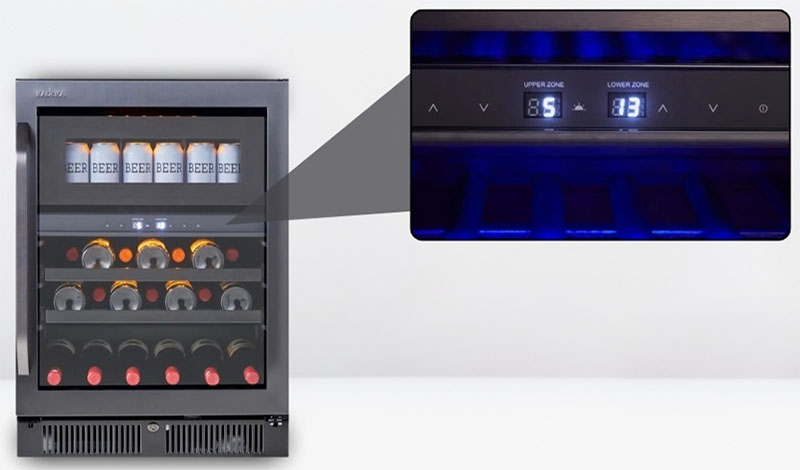 Tủ ướp rượu và bia Kadeka KB40WBC - Hàng chính hãng