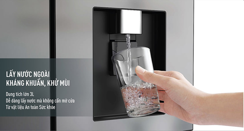 Tủ lạnh Panasonic Inverter NR-YW590YHHV (540L) - Hàng chính hãng