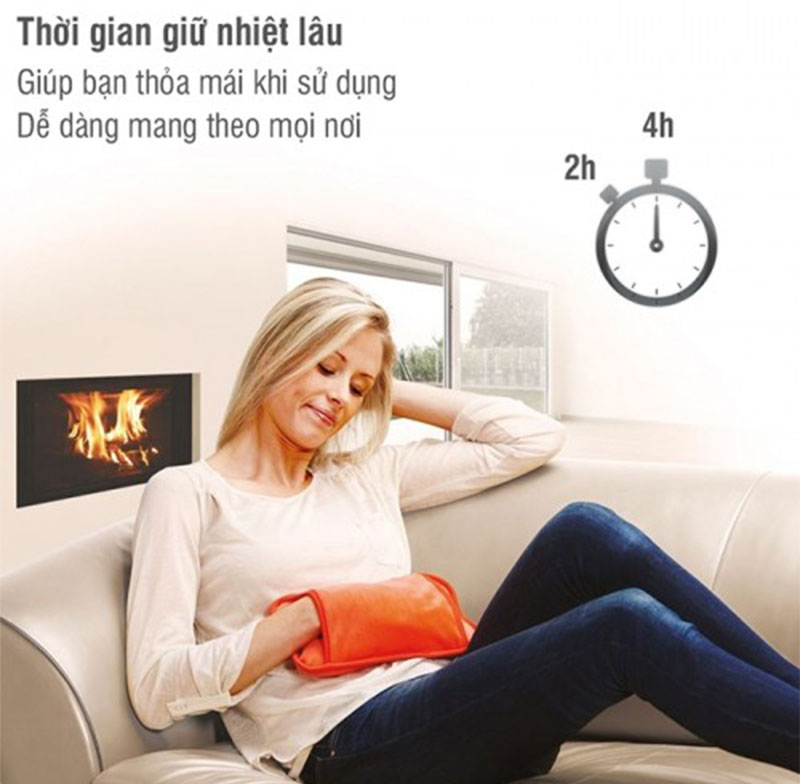 Túi sưởi ấm Lanaform Hand Warmer LA1802 - Hàng chính hãng
