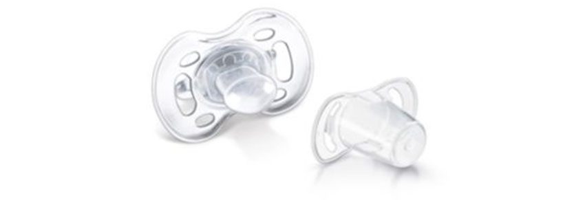 Ty ngậm cao su silicon Philips Avent SCF178/23 - Hàng chính hãng
