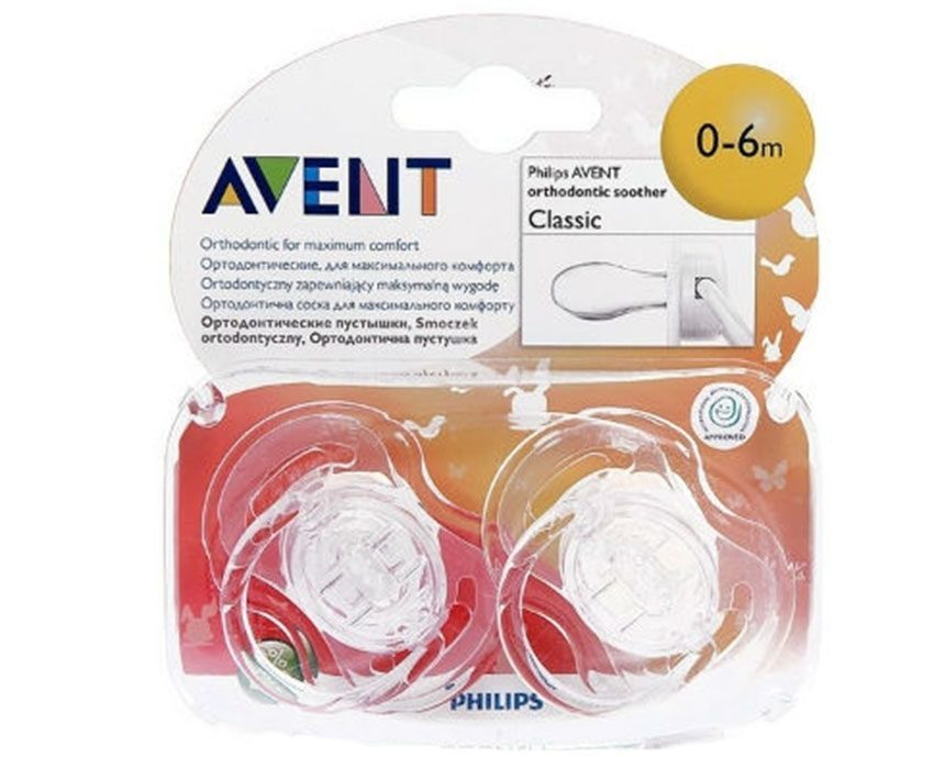 Ty ngậm cao su silicon Philips Avent SCF170/18