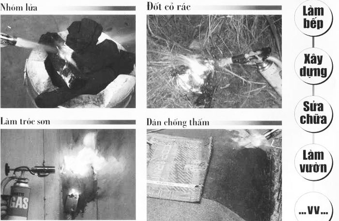 Đèn khò gas Namilux NA-191SP-VN - Hàng chính hãng