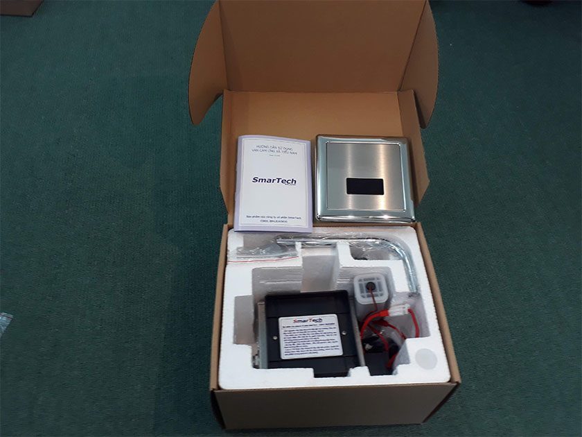 Các bộ phận của van cảm ứng Smartech ST-U400