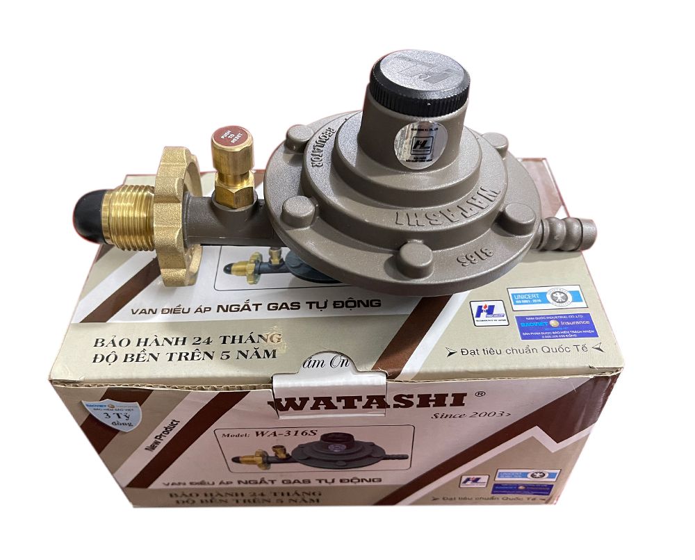 Van điều áp ngắt gas tự động Watashi WA-316S - Hàng chính hãng