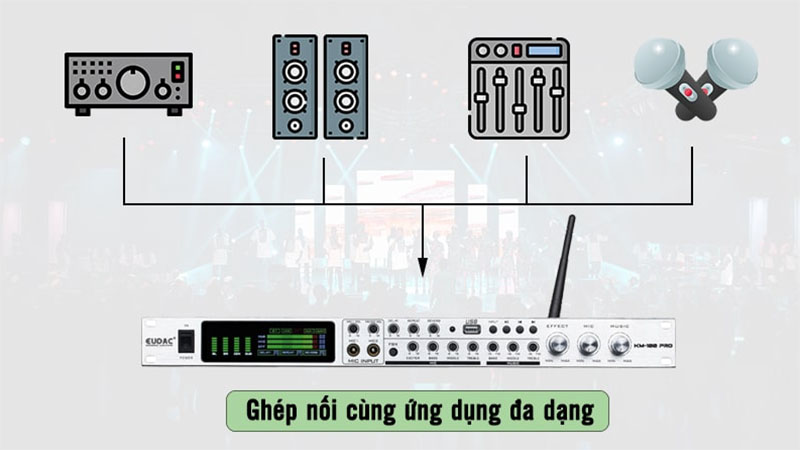 Vang cơ Eudac KM-100 Pro - Hàng chính hãng