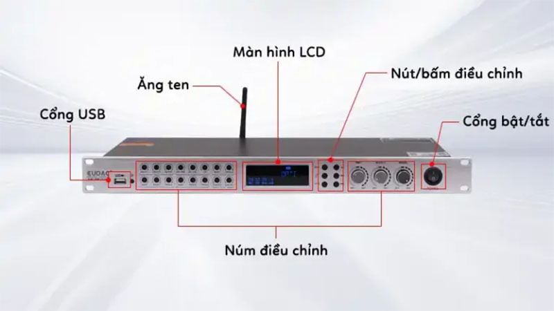 Vang cơ Eudac KM-100Plus - Hàng chính hãng