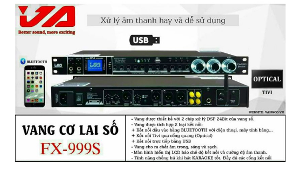 Vang cơ JA FX-999S - Hàng chính hãng