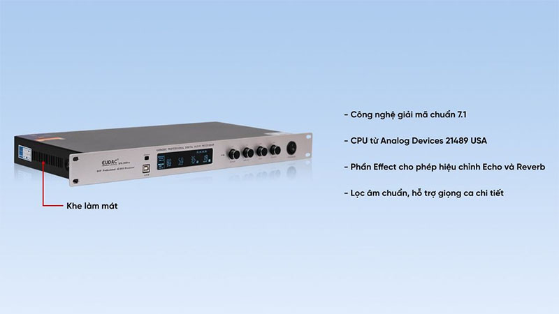 Vang số Eudac KM-300-PRO - Hàng chính hãng