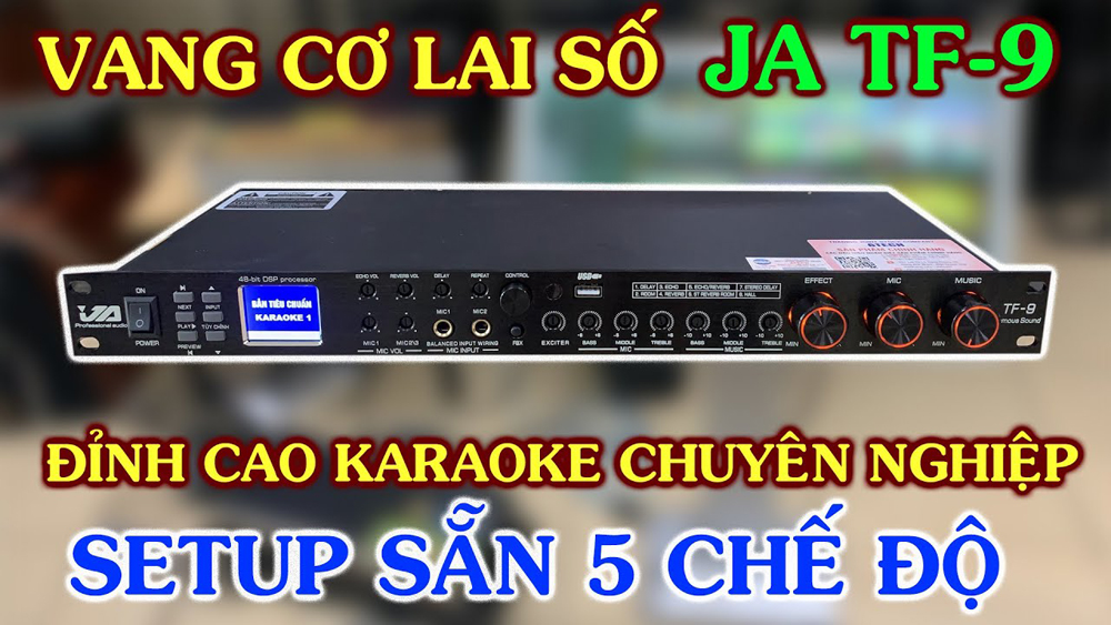 Vang cơ JA TF9 - Hàng chính hãng