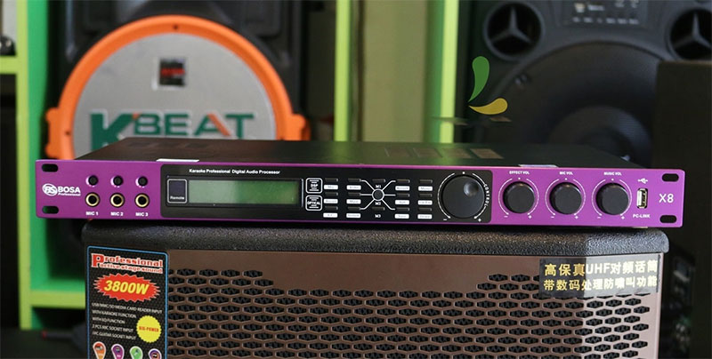 Thiết kế hiện đại của vang số karaoke Bosa X8