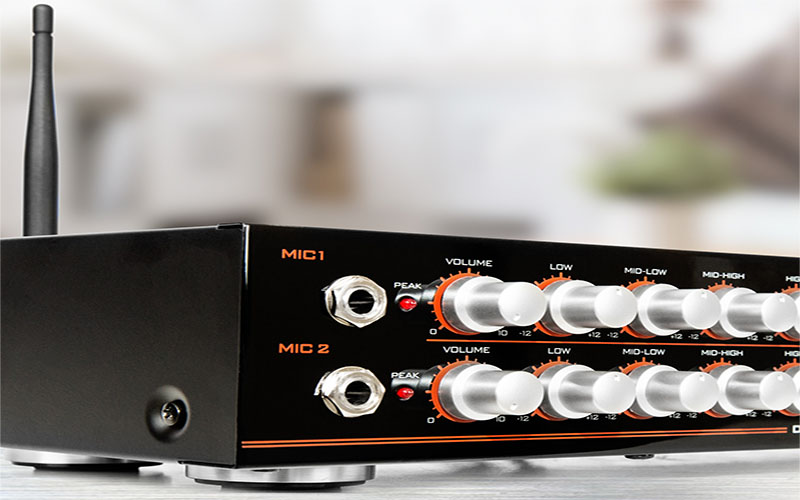 Điều khiển của Vang số karaoke Paramax DX-2500 AIR