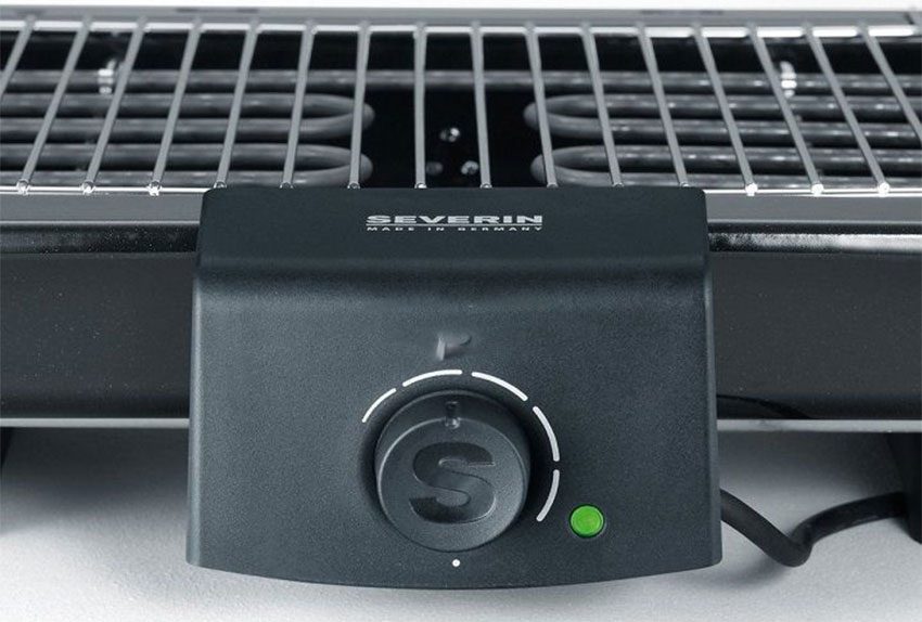 Núm xoay điều chỉnh của vỉ nướng Severin PG-8518