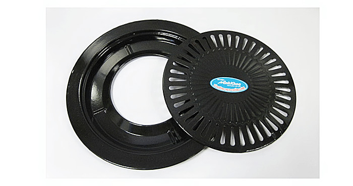 Vỉ nướng chống dính Kim Cương KC-31 - Đường kính 31cm - Hàng chính hãng