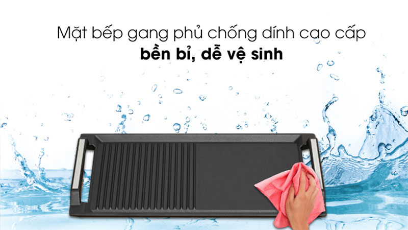 Chất liệu của Vỉ nướng chống dính Malloca GP-455