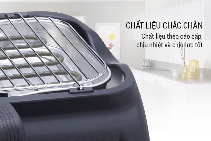 Chất liệu của vỉ nướng Severin PG 1511