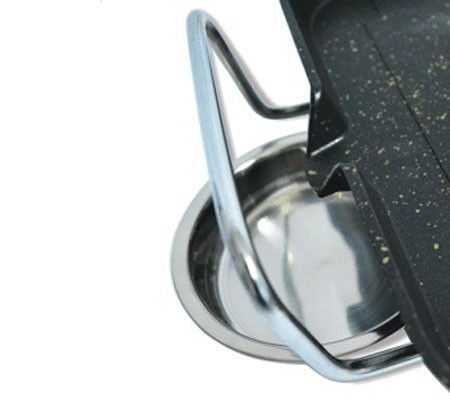 Vỉ nướng điện 3 ngăn Holtashi HT-M2865 - Hàng chính hãng