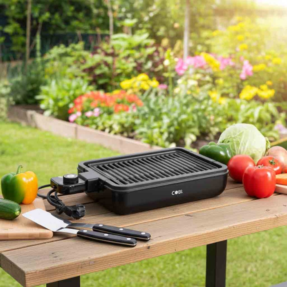 Vỉ nướng điện không khói Cobi CB-2329 - Hàng chính hãng