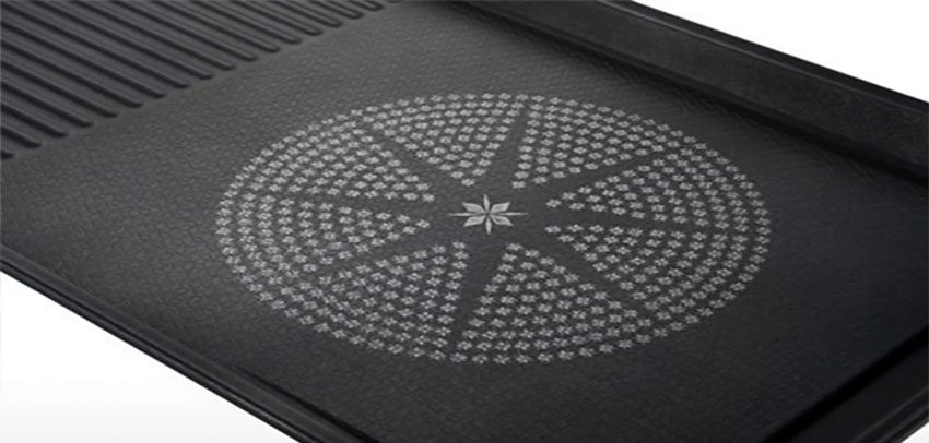 Bề mặt đá hoa cương của Vĩ nướng điện Cuchen CHG-G1600W
