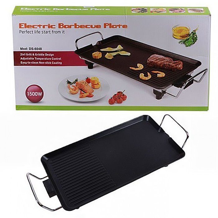 Vỉ nướng điện Electric Barbecue DS-6048 - Hàng chính hãng