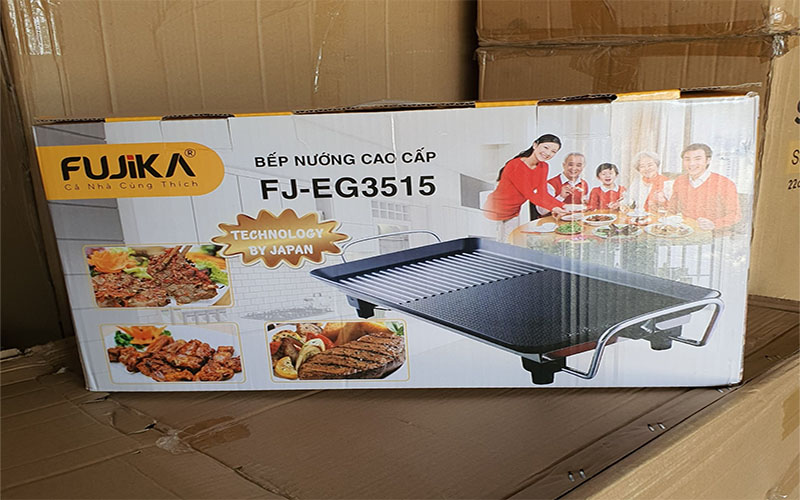 Vỉ nướng điện Fujika FJ-EG3515 - Hàng chính hãng
